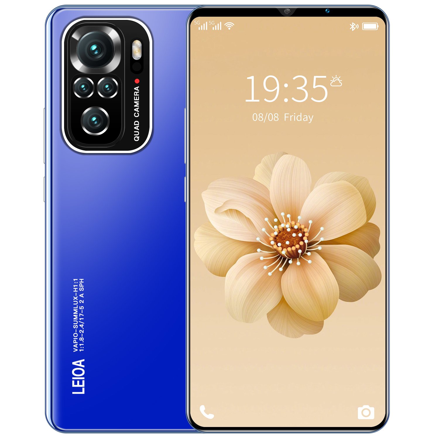 Note10 Ultra+HD Pixel Large Screen Android All-in-One Video Game Wireless Network Phone Low Cost Mobile Phone